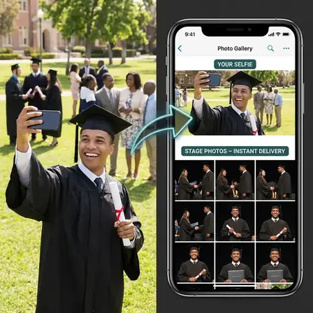 AI Photo Sorting for Graduations