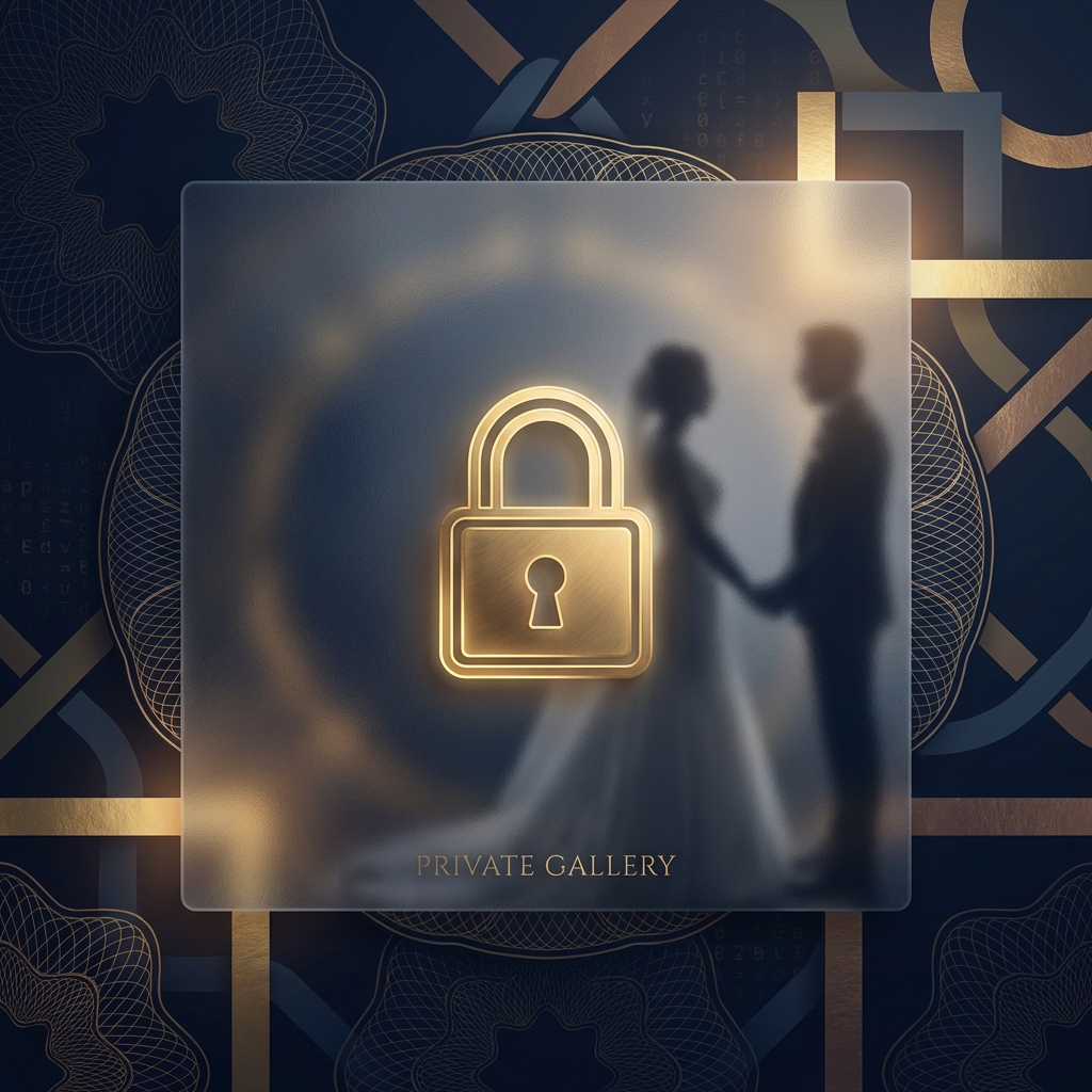 FaceLock privacy controls for wedding event gallery   hosts choose exactly who sees which photos